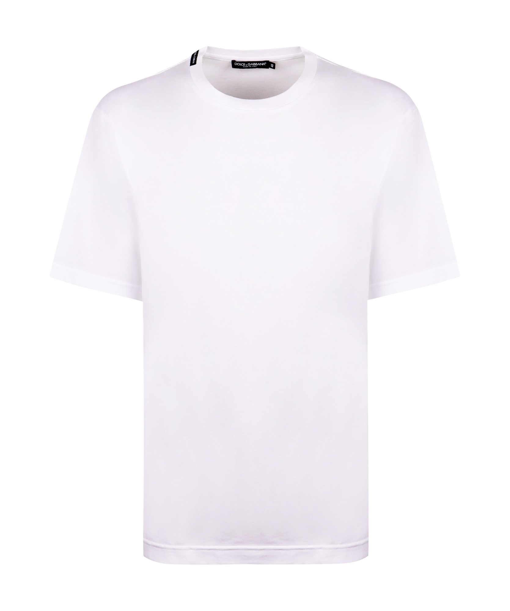 Dolce & Gabbana Dolce  Gabbana Logo Tag Crewneck T-shirt In White