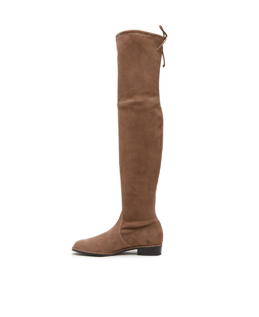 Stuart Weitzman Lowland Thigh-high Boots In Brown