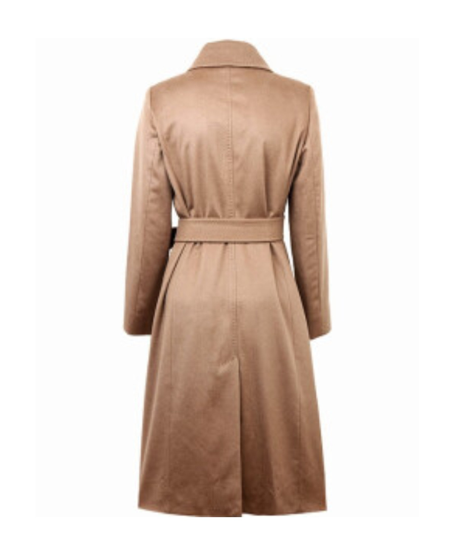 Max Mara Manuela Mantel Aus Kaschmirfilz In Nude