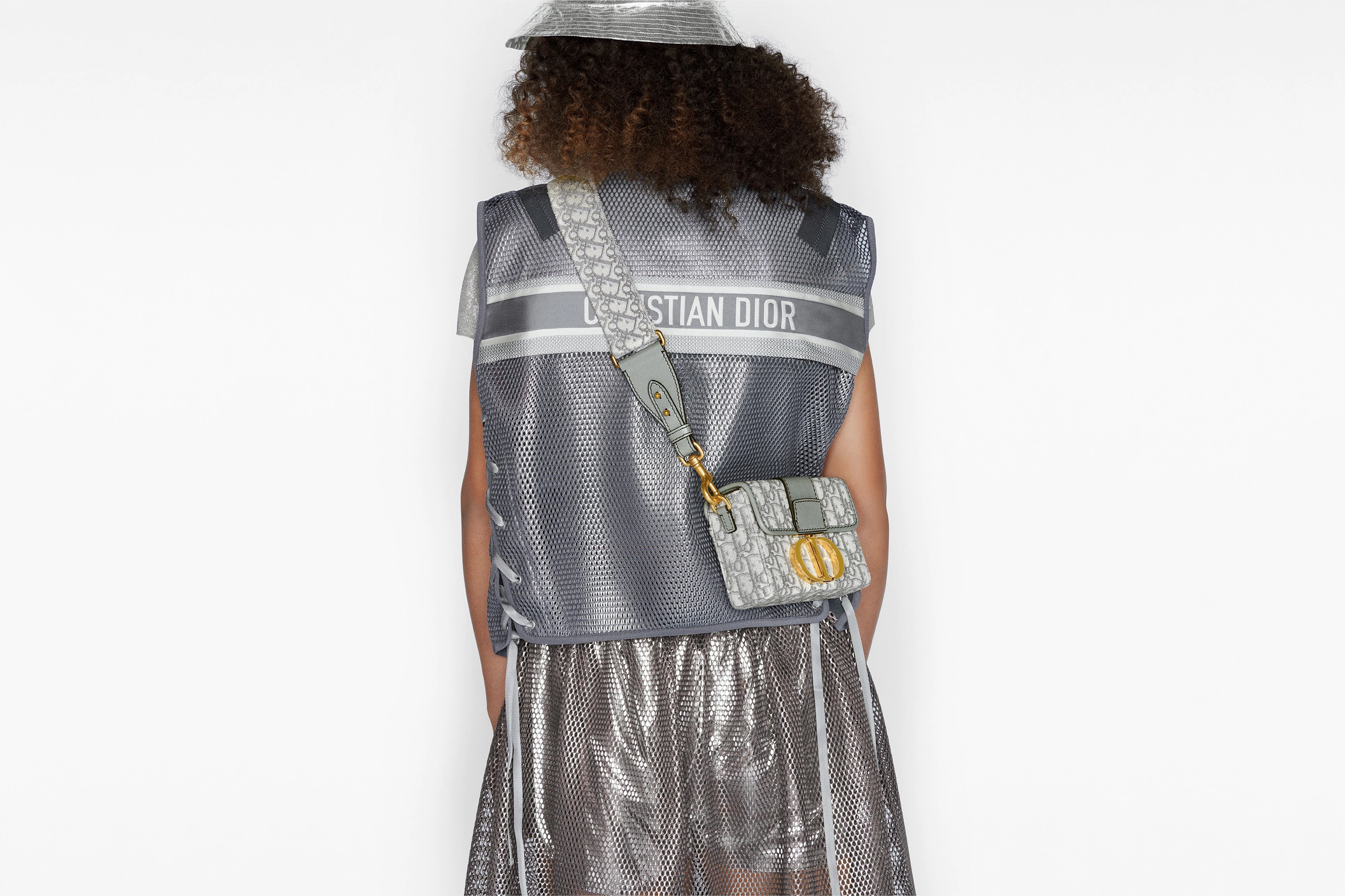 Dior Sleeveless Casual Jacket In White