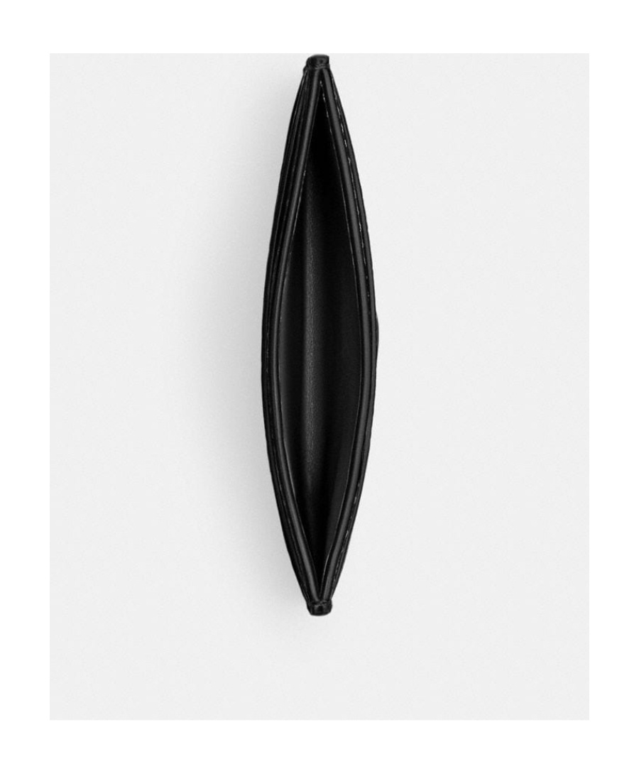 Coach Logo Card Bag In Black