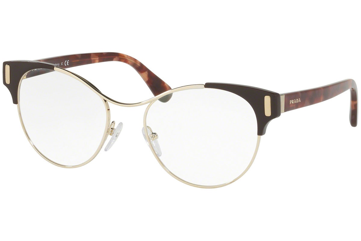 Prada Logo Flat Mirror In White