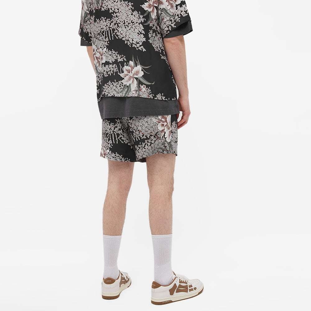 Amiri All-over Graphic Print Shorts In Black