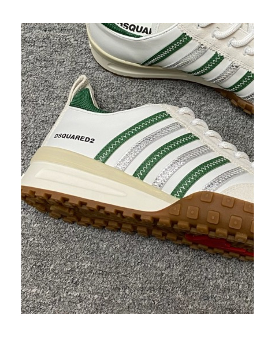 Dsquared2 Logo Details Casual Sneakers In White