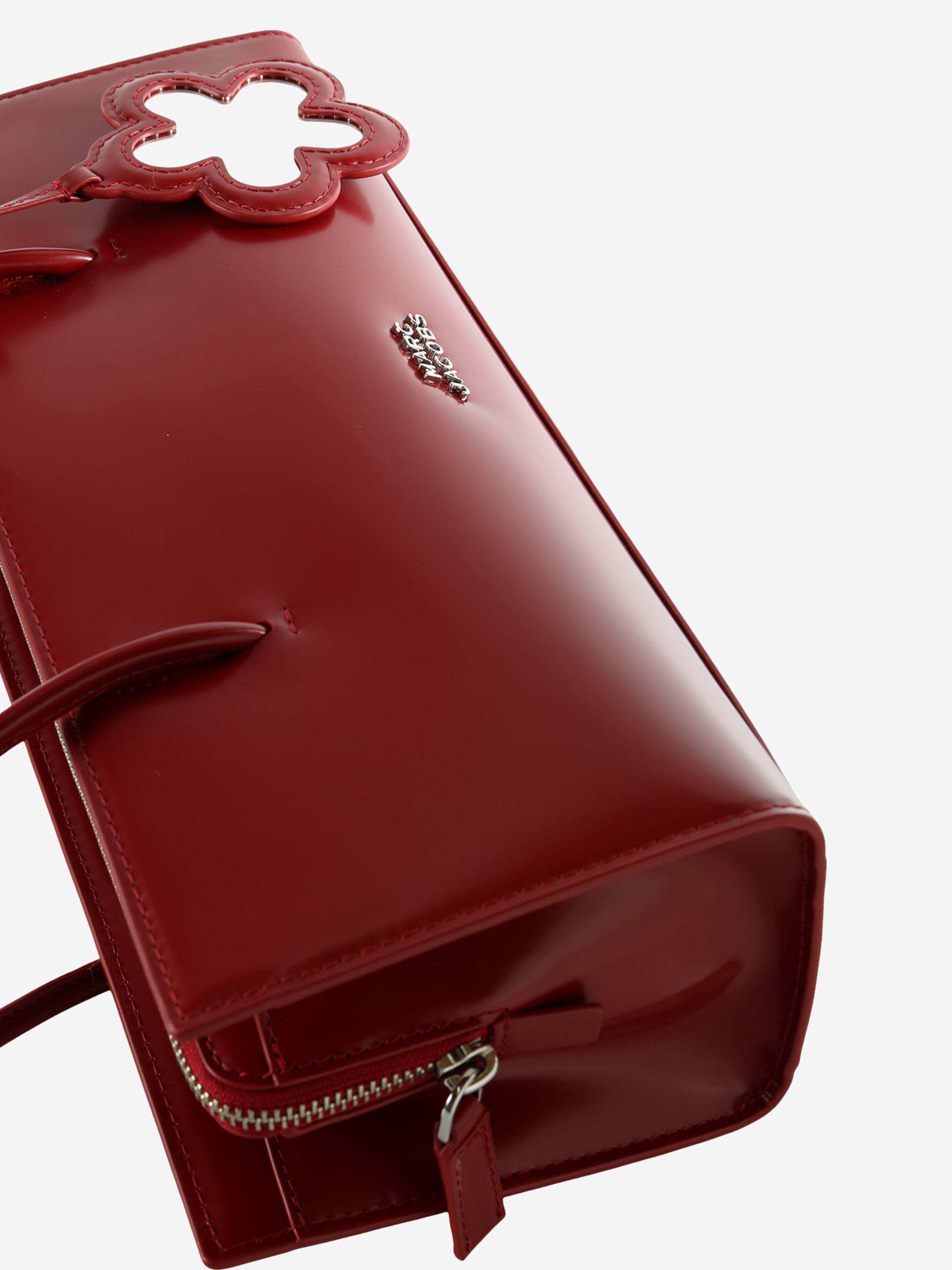Marc Jacobs The Mirror Satchel Glam Bag In Red