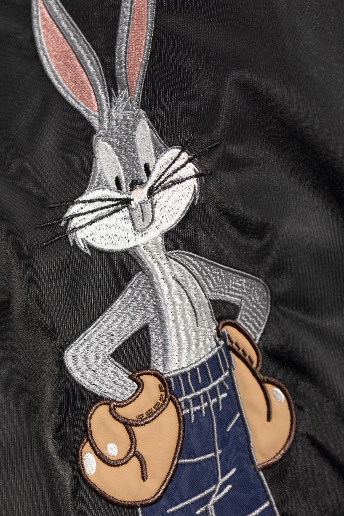 Iceberg X Looney Tunes Bugs Bunny Jacket In Black