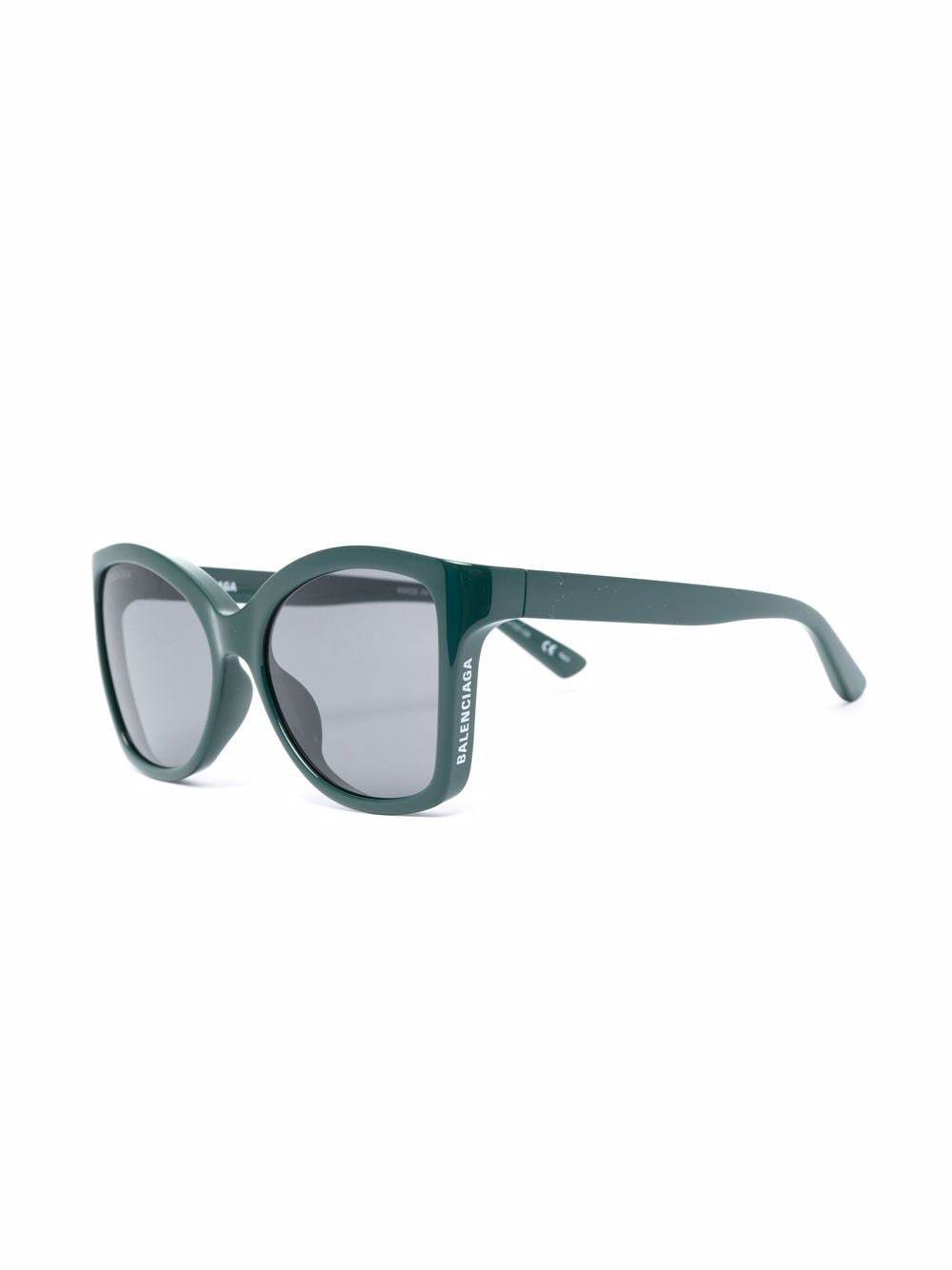 Balenciaga Butterfly-frame Sunglasses In Gray