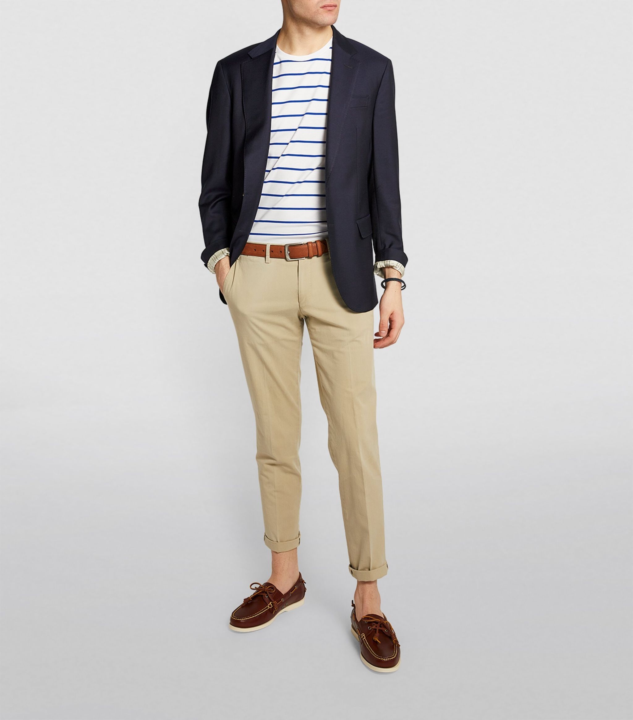 Polo Ralph Lauren Single-breasted Twill Blazer In Black