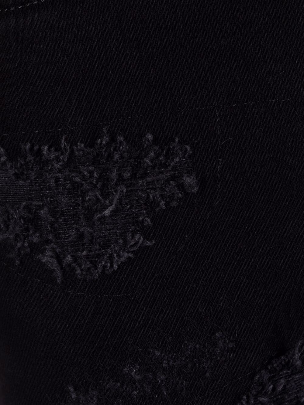 Givenchy Distressed Skinny Jeans In Black
