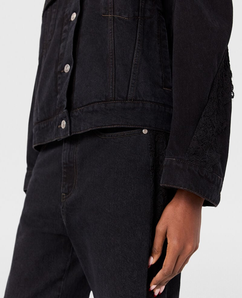 Stella Mccartney Straight Leg Jeans In Black