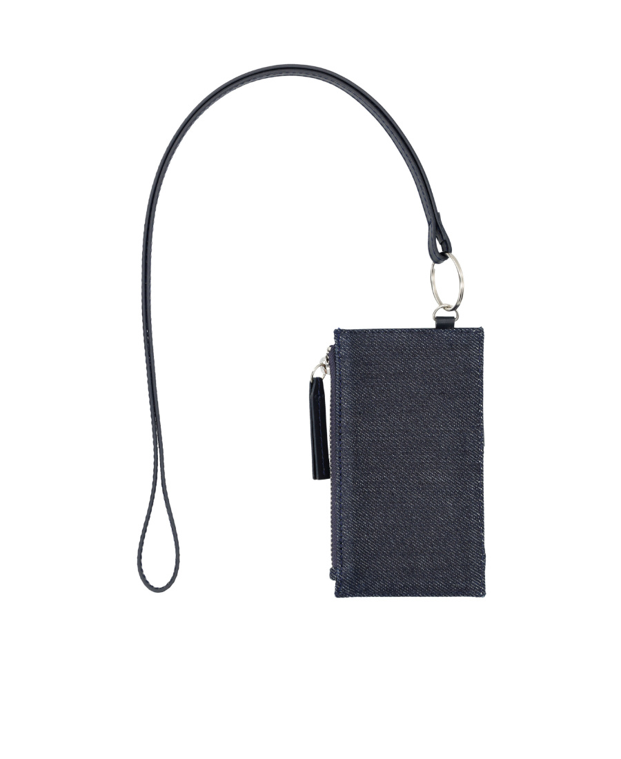 Apc Axelle Neck Cardholder In Black