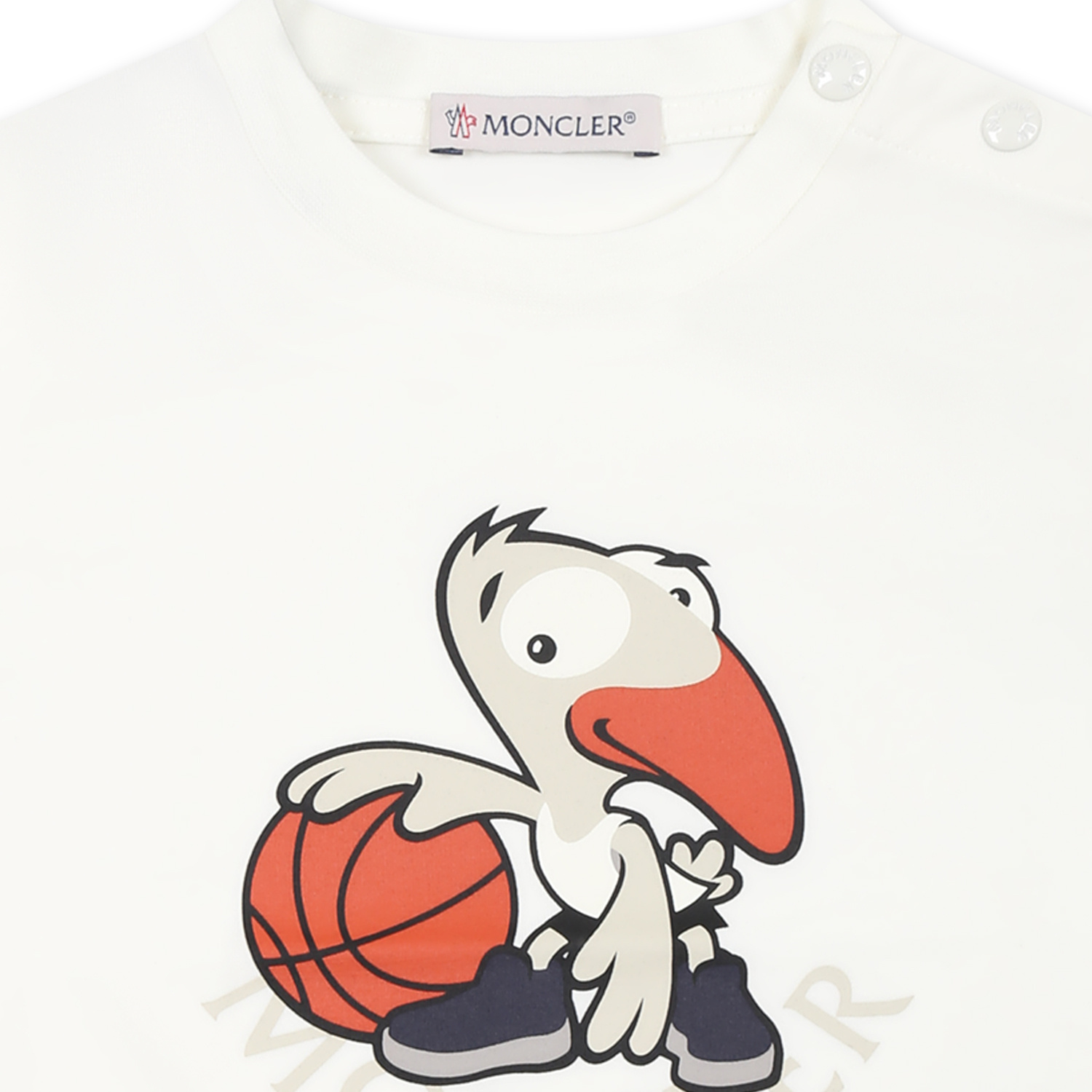 Moncler Short-sleeved T-shirt In White