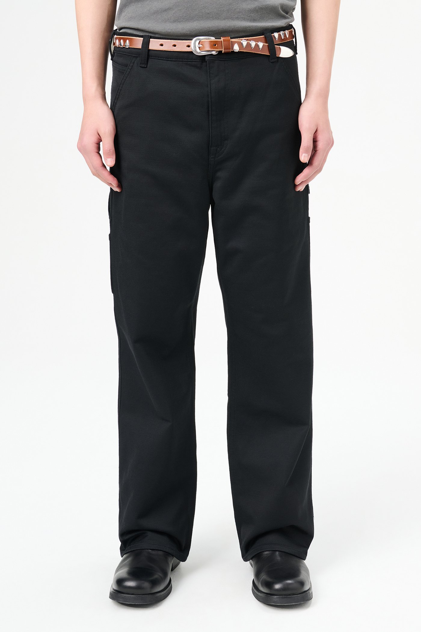 Our Legacy Belt-loop Casual Pants In Black
