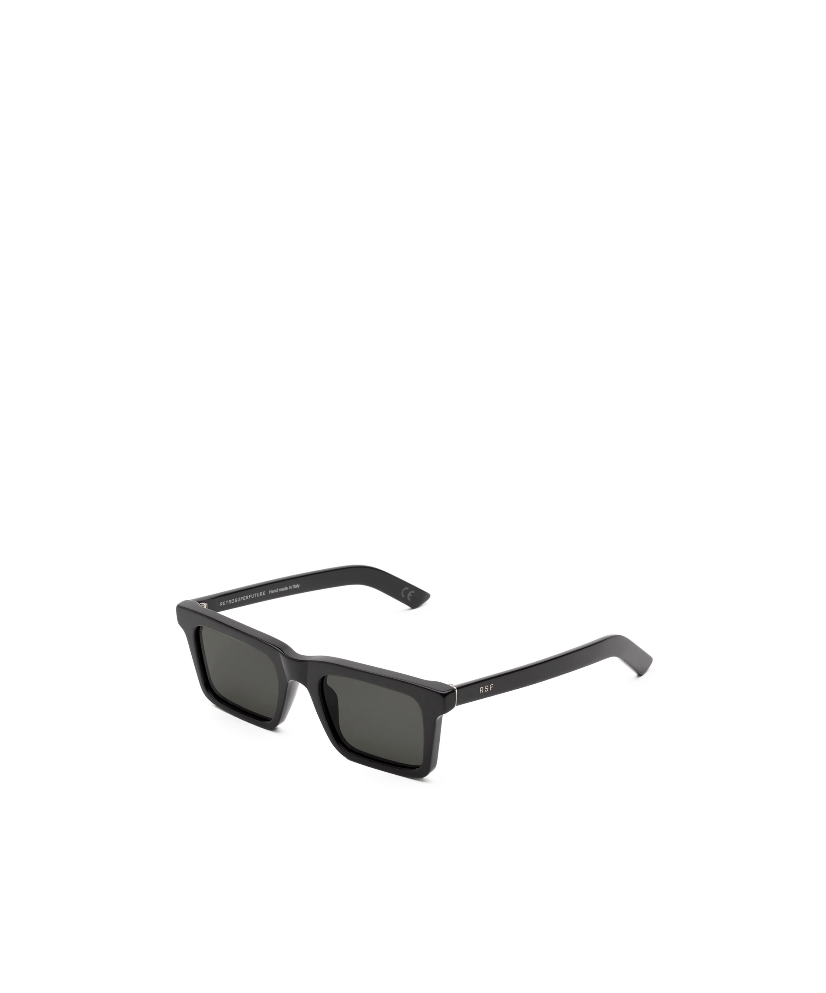Retrosuperfuture Rectangular Sunglasses In Black