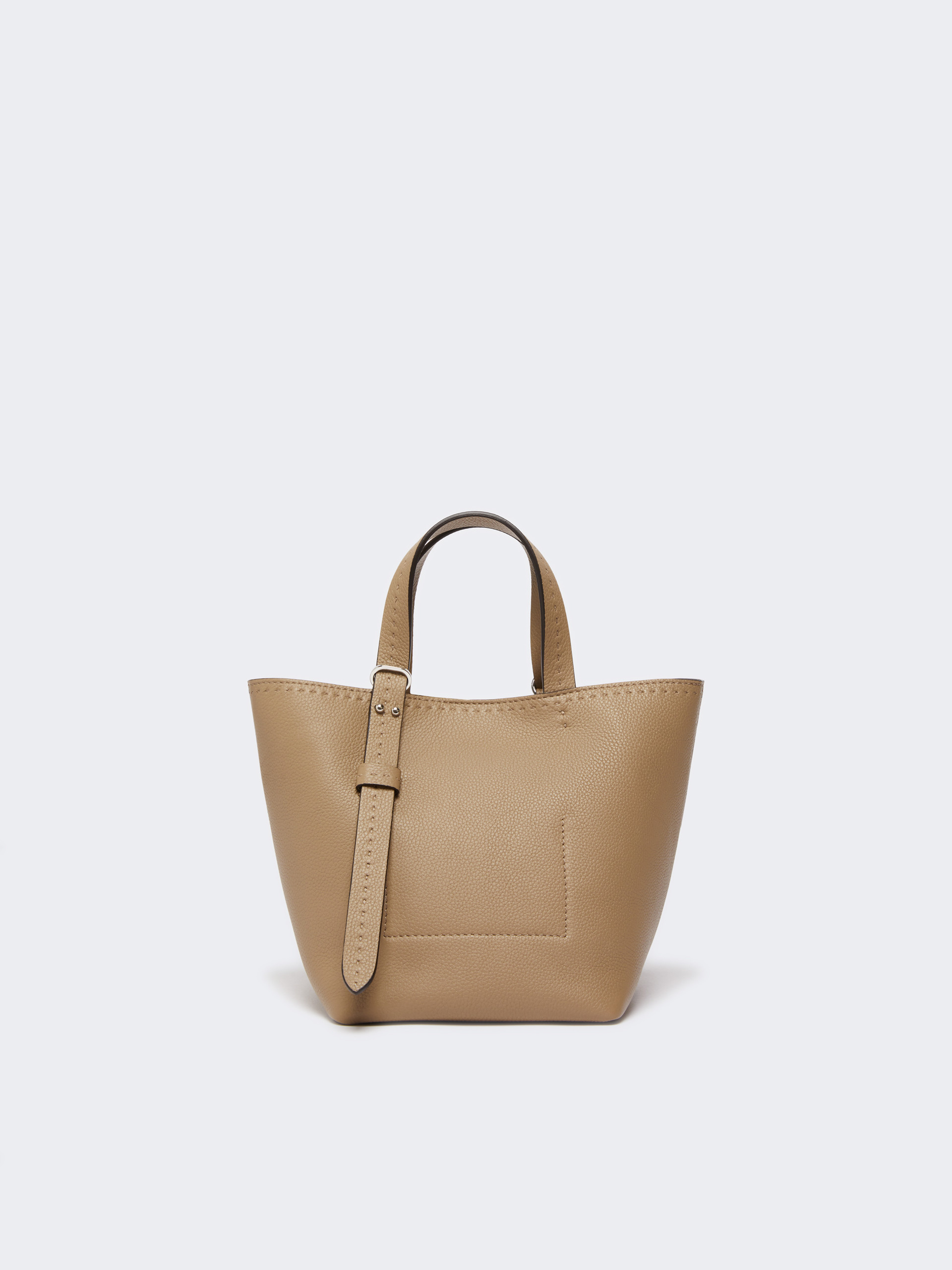 Max Mara Extra-small Leather Archetipo Bag In Brown