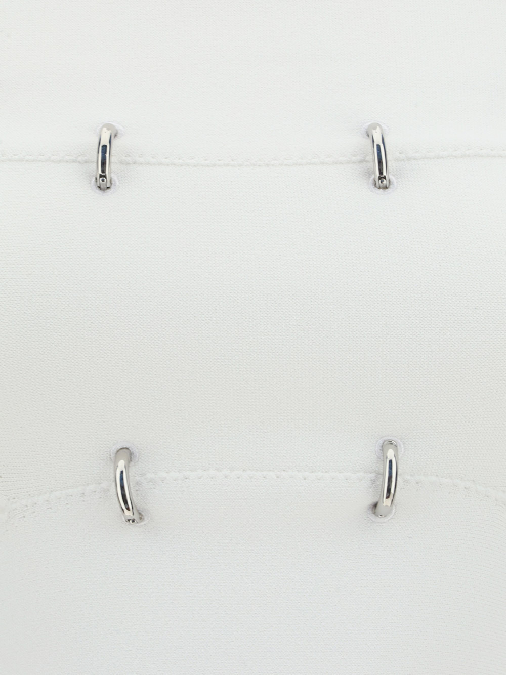 Alexander Mcqueen Top With Cut-out Details And Bare Shoulders In White