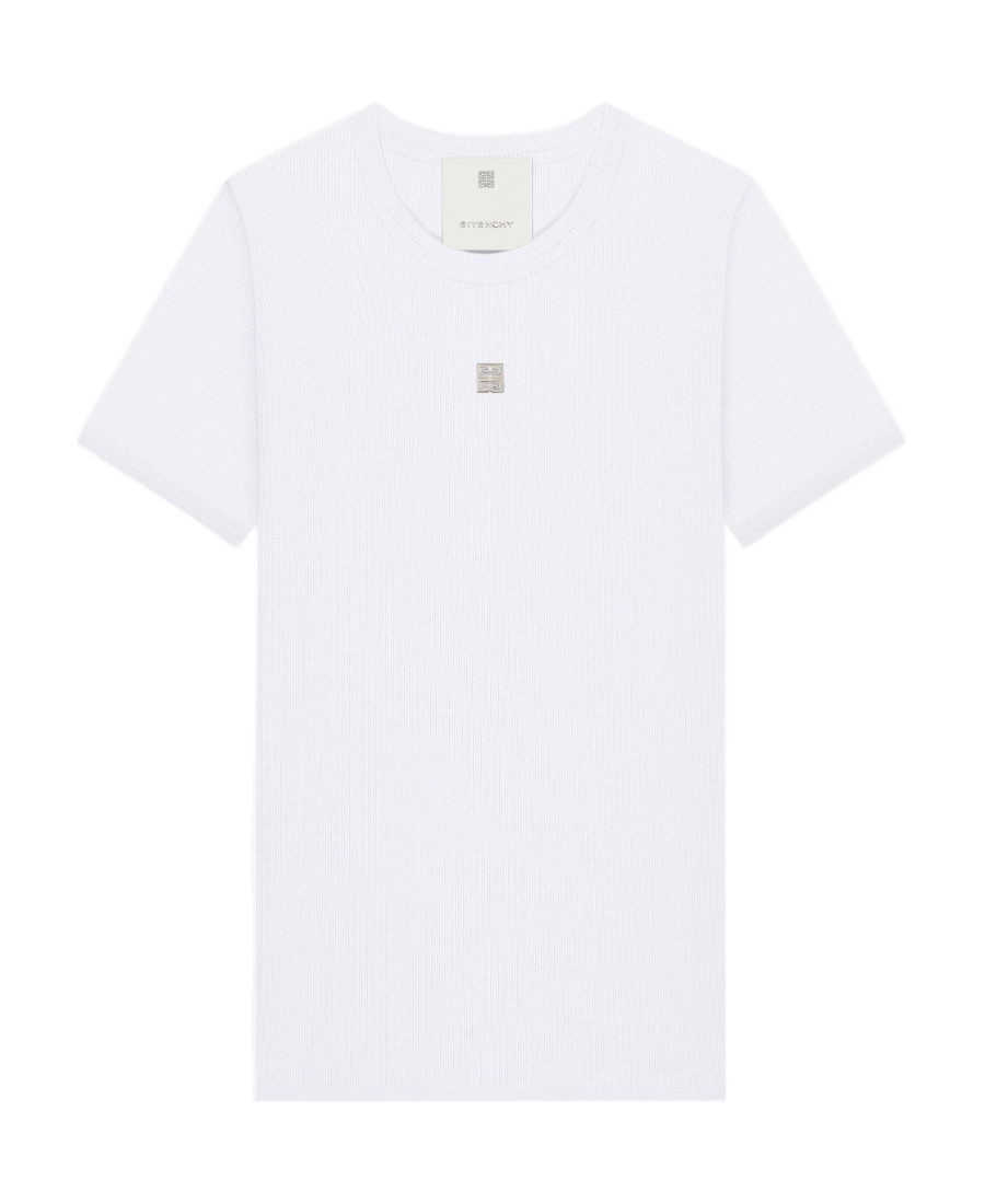 Givenchy Logo Slim T-shirt In White