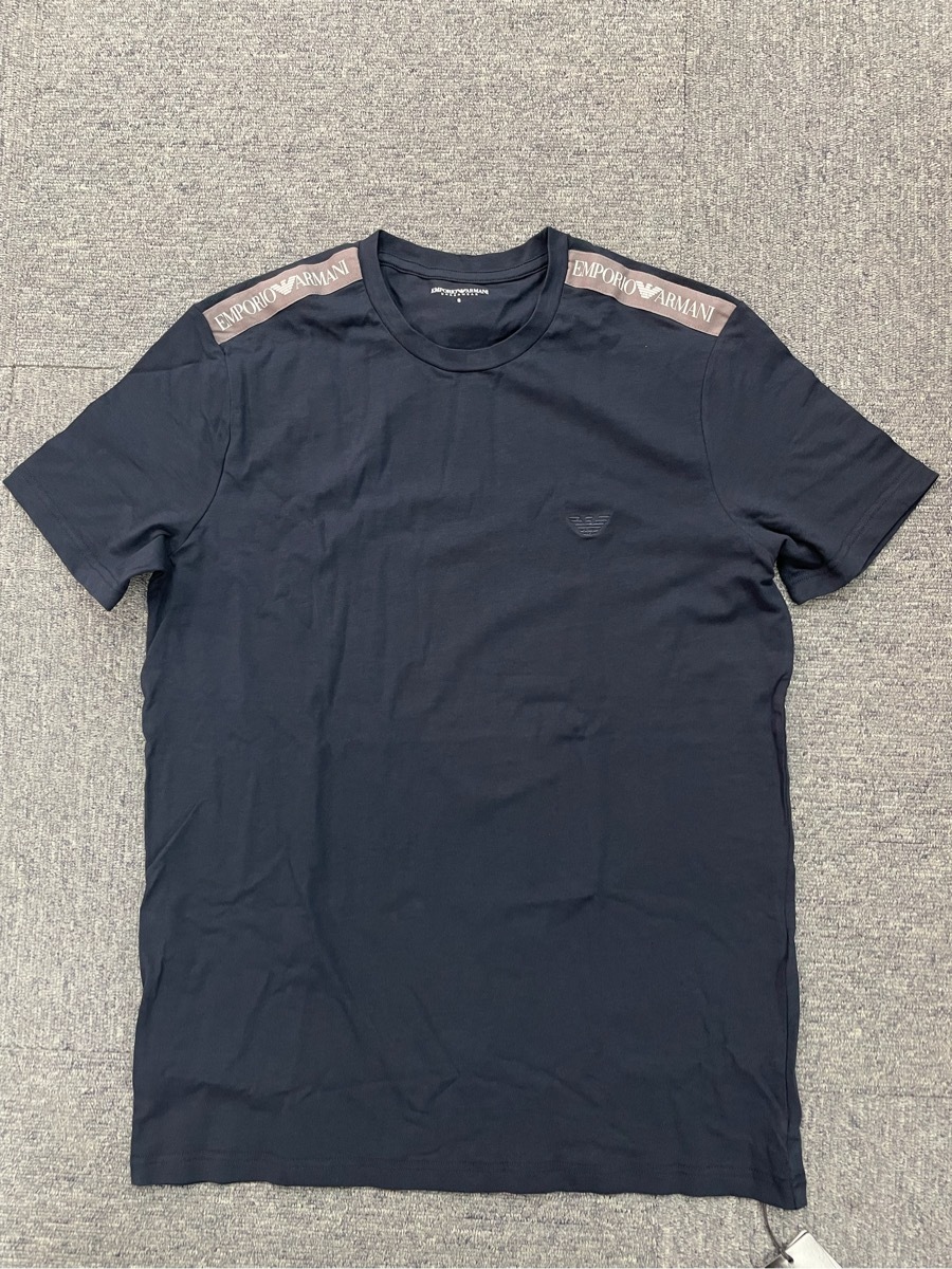 Emporio Armani Short-sleeved T-shirt In Black
