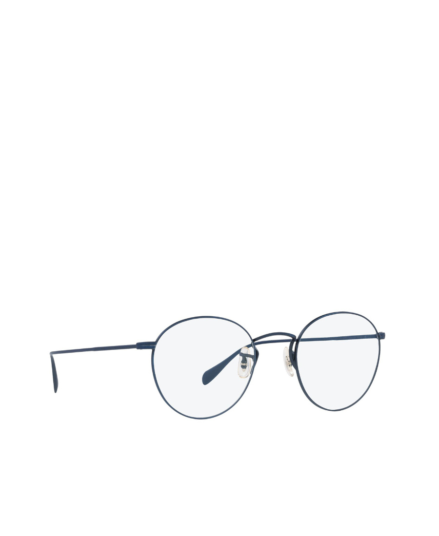 Oliver Peoples Circular Flat Mirror In Black