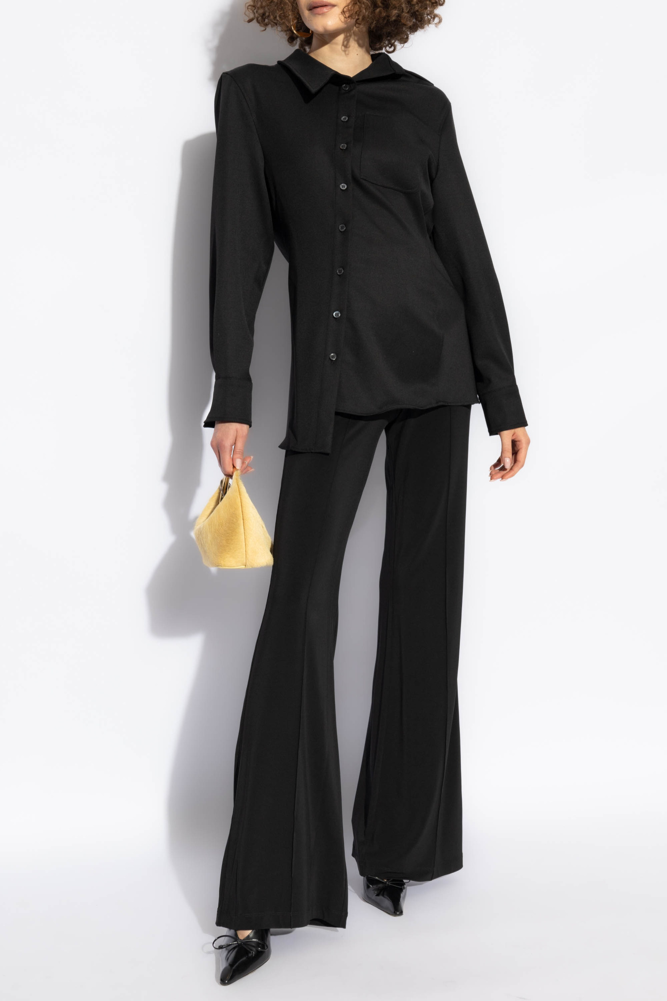 Jacquemus La Chemise Pablo In Black