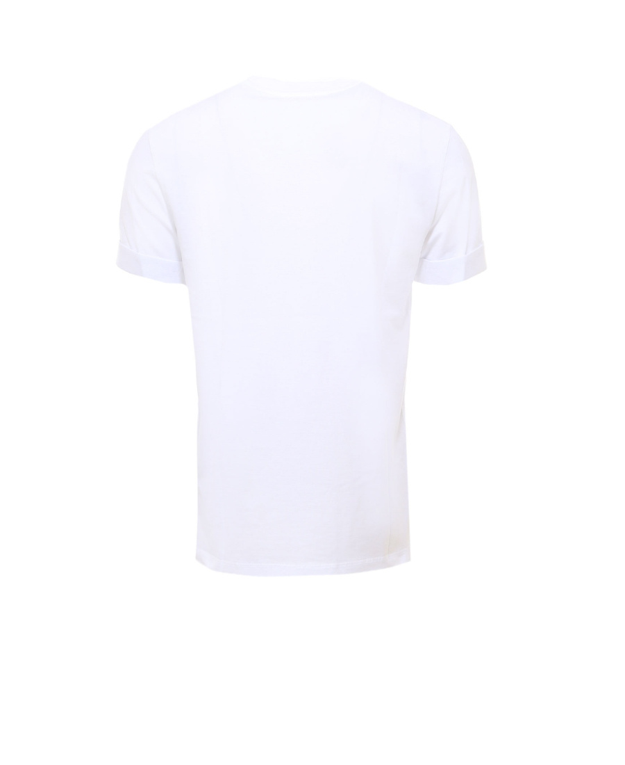 Neil Barrett Lightning Pattern T-shirt In White