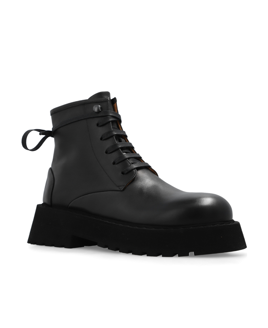 MARSÈLL 60MM LEATHER LACE-UP BOOTS