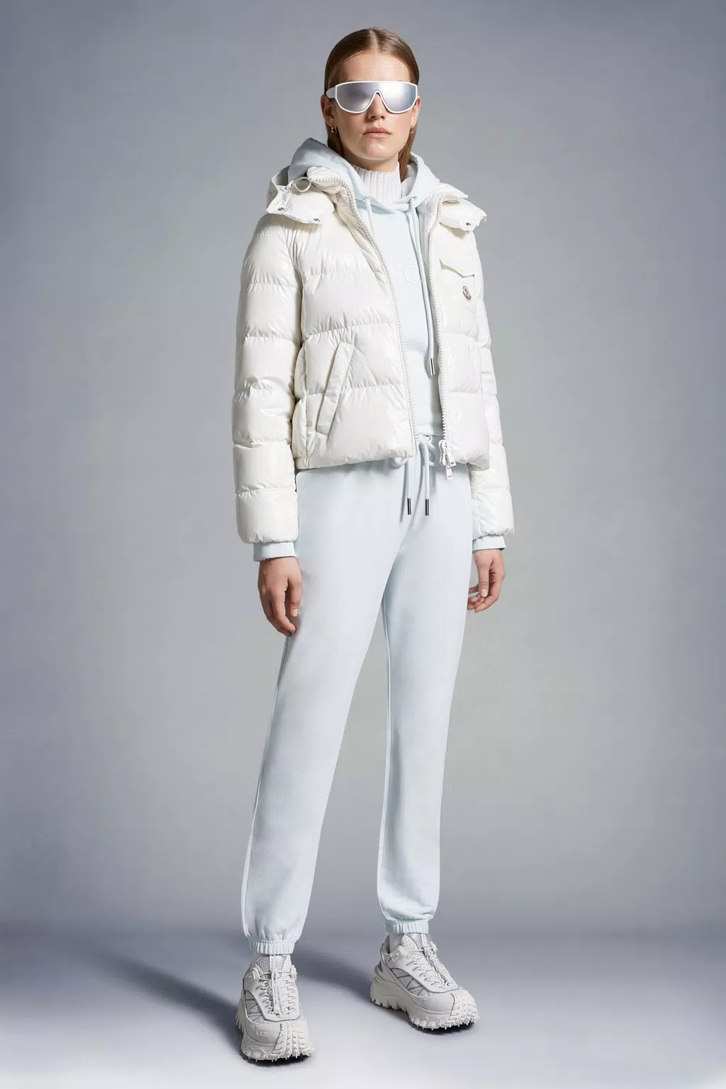 MONCLER LOGO PATCH TRACKPANTS