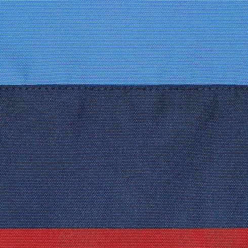 Gucci Web And Logo Print Windbreaker Jacket In Blue