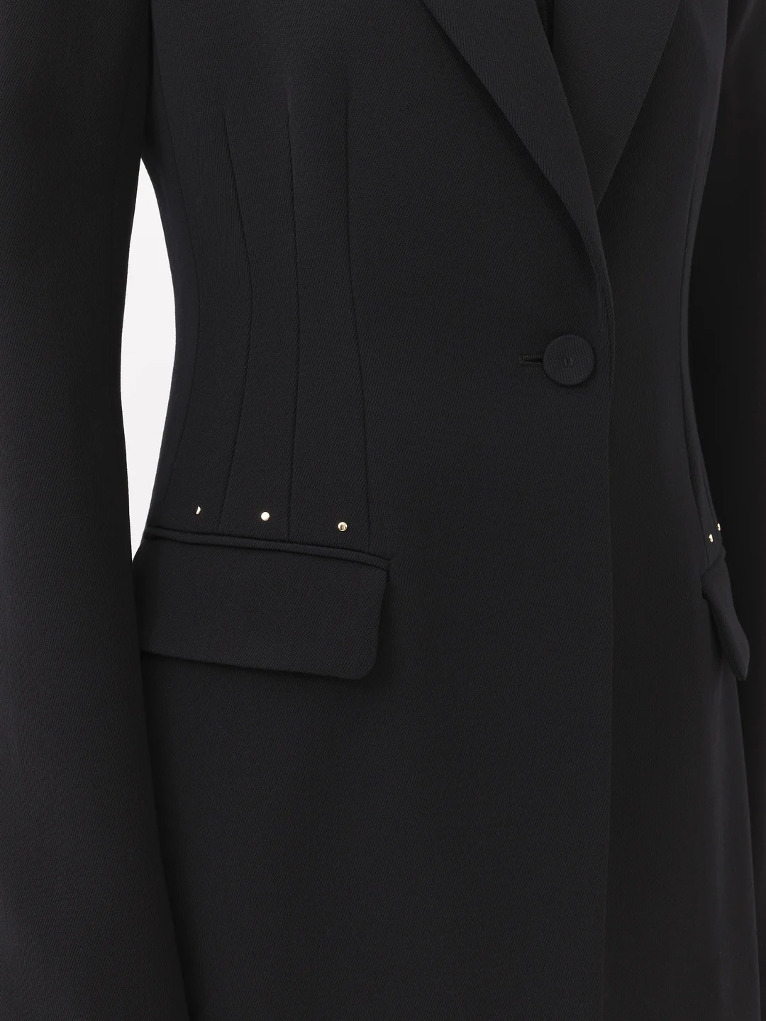 Chloé Wool Single-breasted Blazer In Black