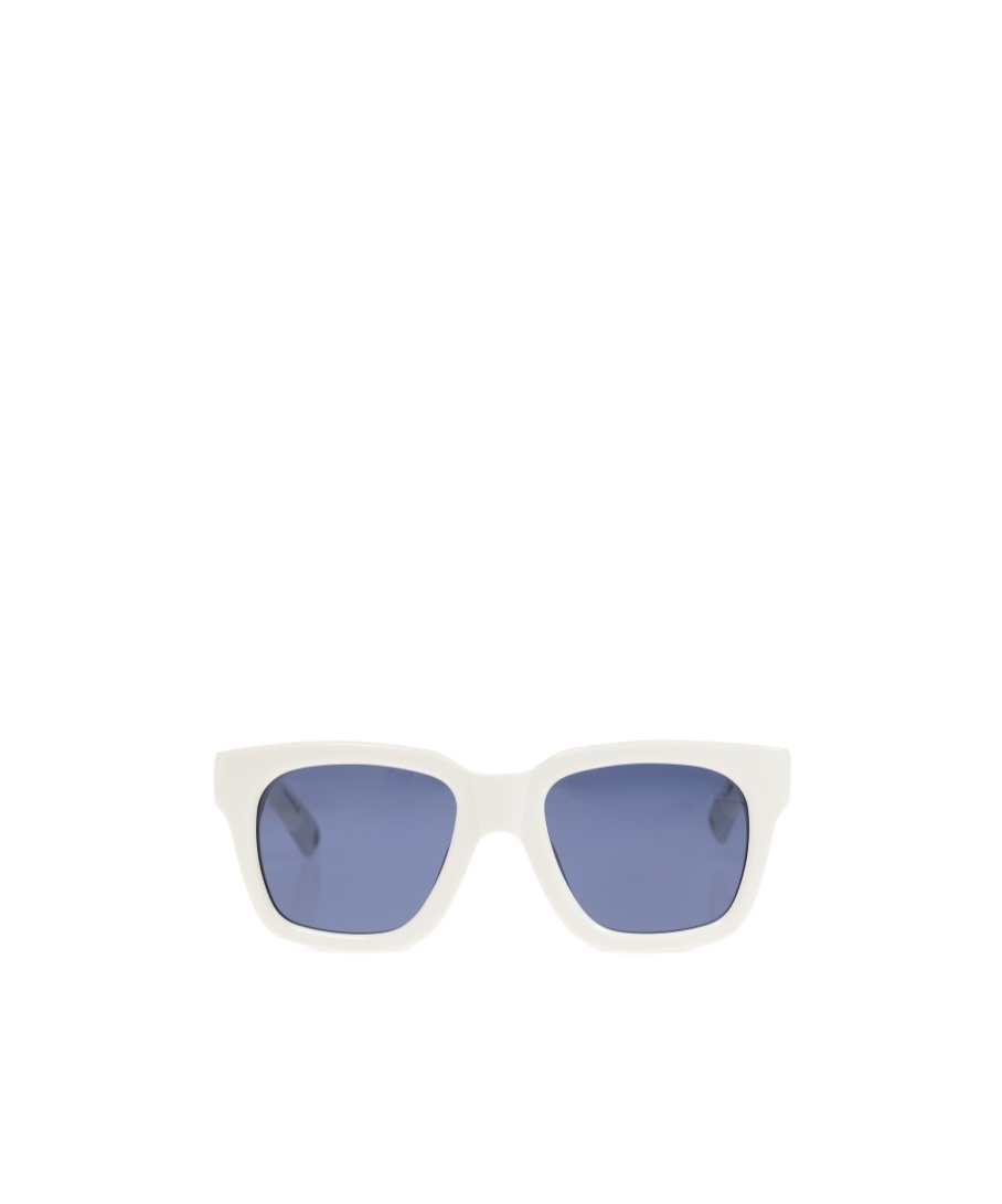 Jacquemus Logo Sunglasses In Blue