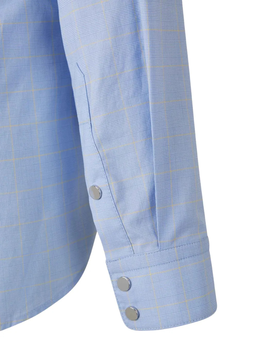 Shop Rabanne Drawstring-waist Shirt In Light Blue