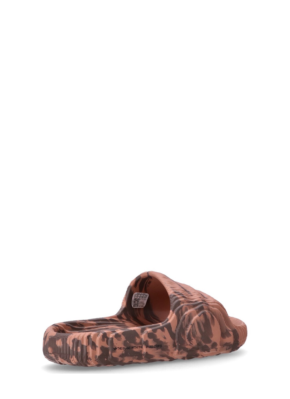 Adidas Originals Round Head Flat-soled Slippers In Brown