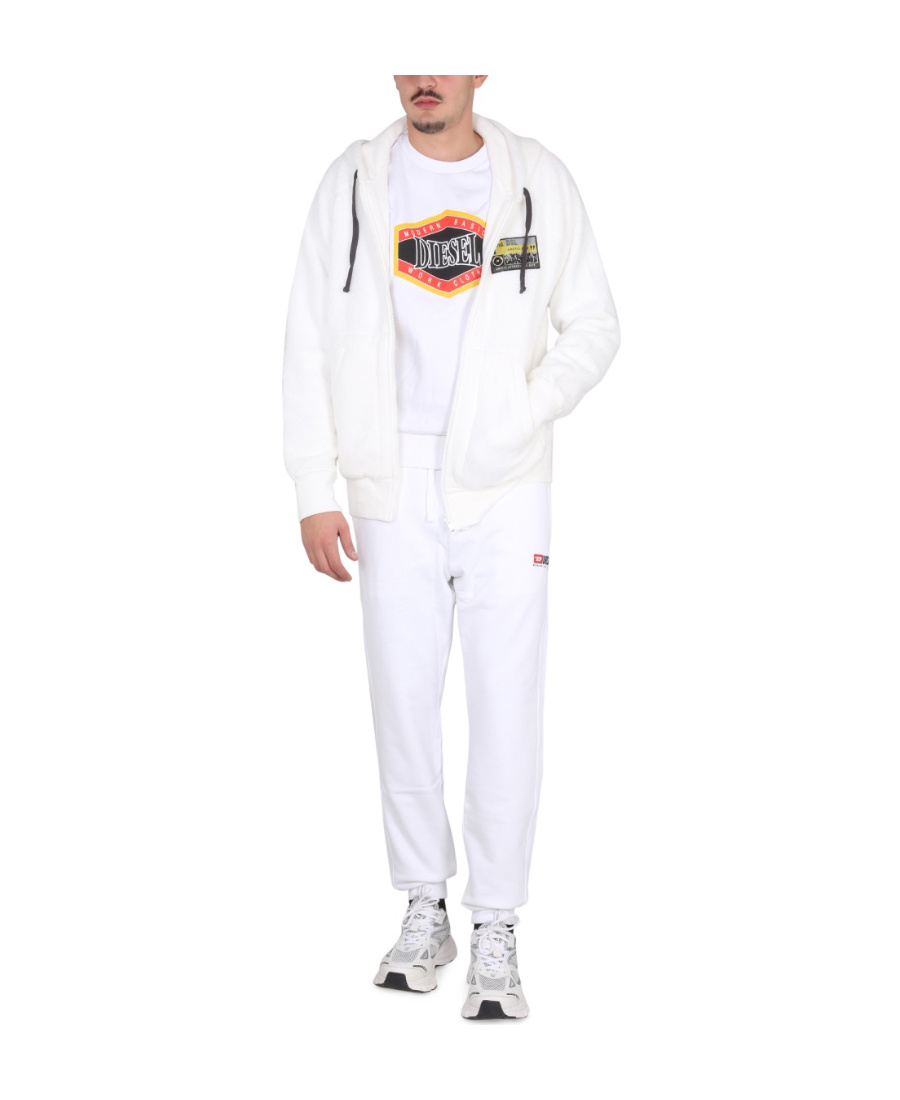 Diesel Sweatshirt With Logo In White