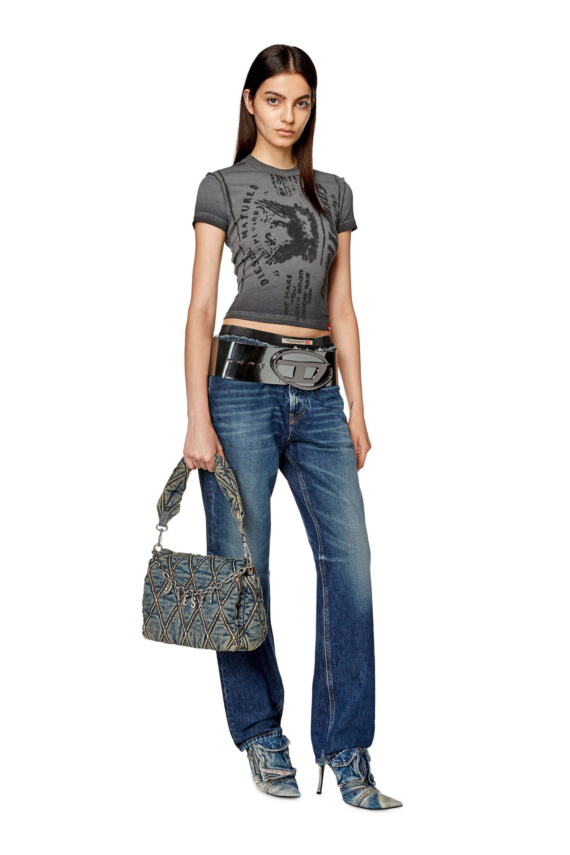 DIESEL D-ARK STRAIGHT-LEG JEANS