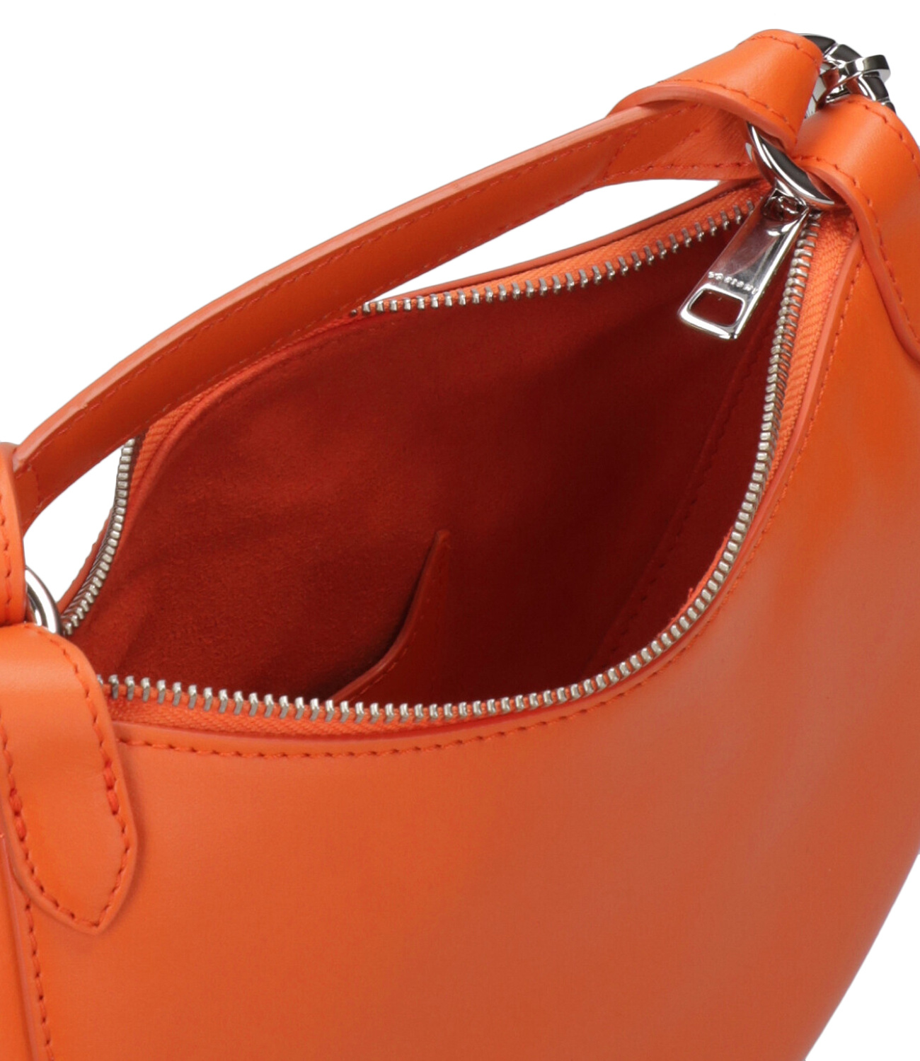 Orciani Dumpling Soft Mini Bag In Red