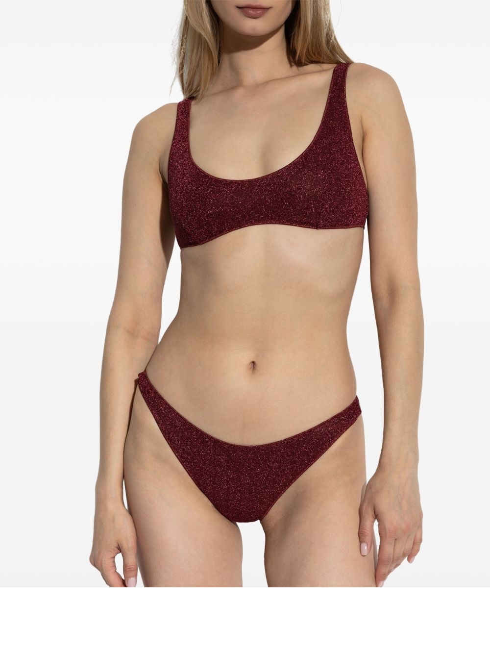 Oseree Two-piece Swimsuit In Brown