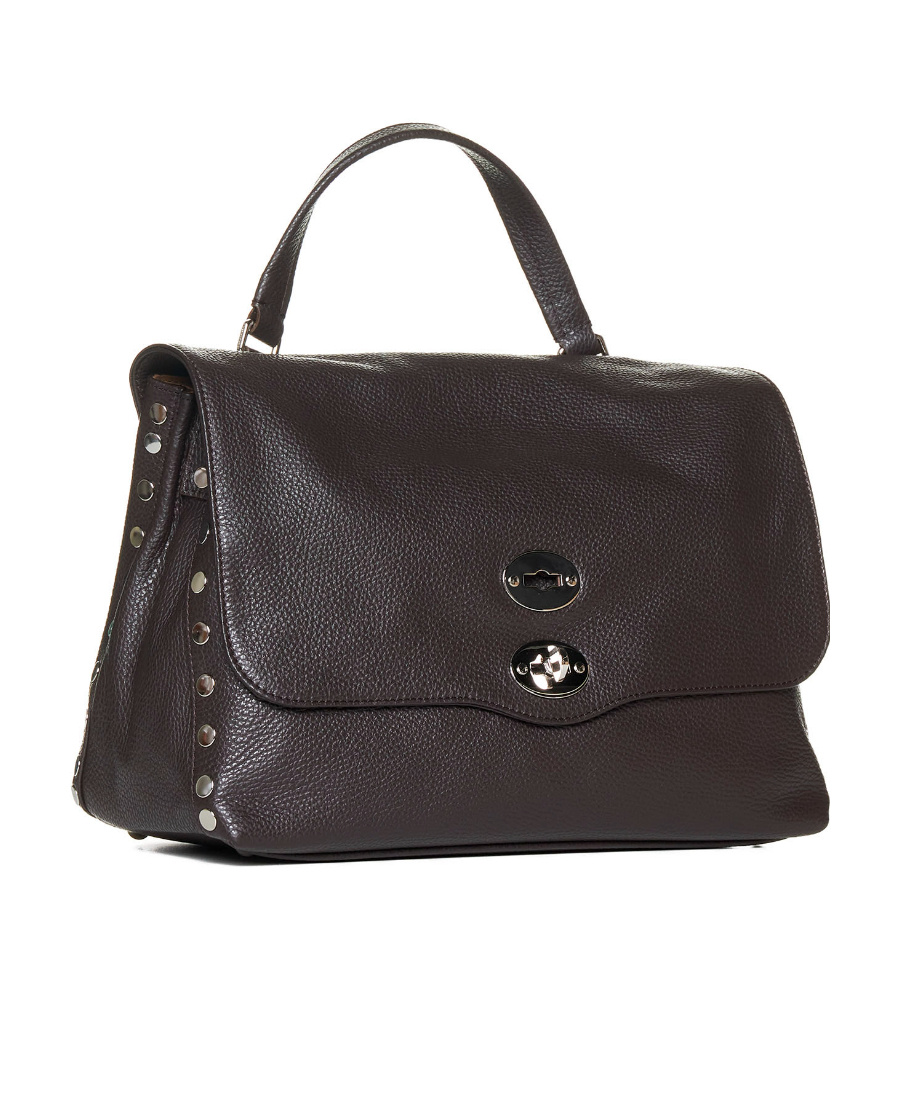 Zanellato Large Postina Grained-texture Tote Bag In Black
