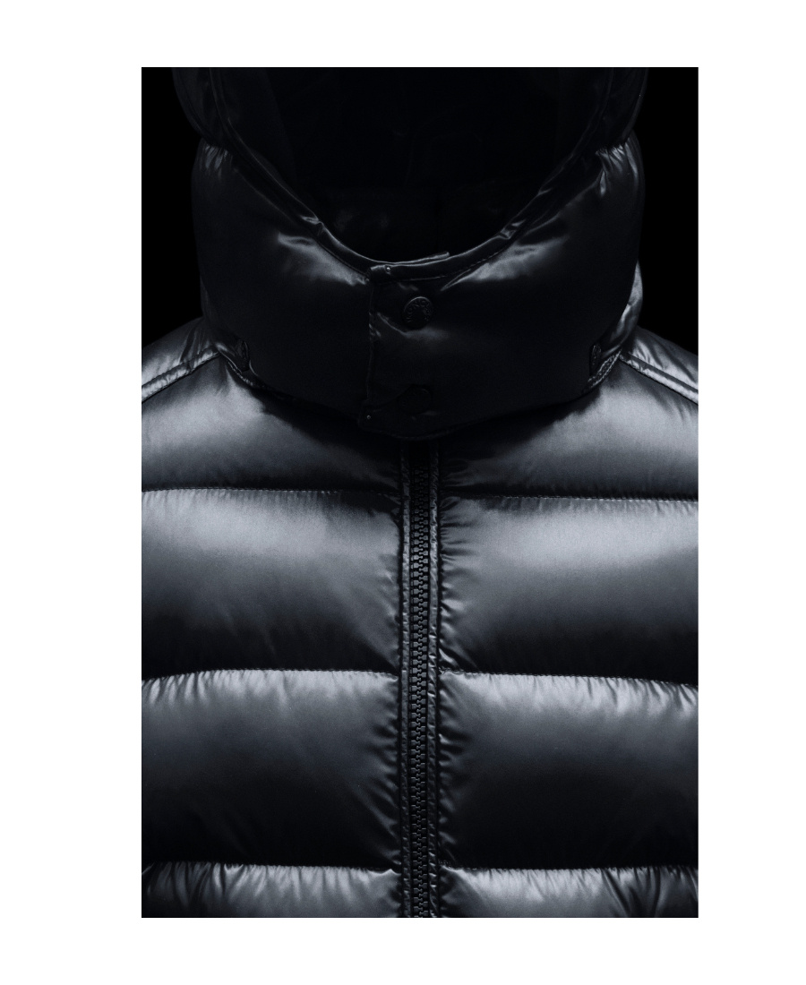 Moncler Enfant Maya Down Jacket In Blue
