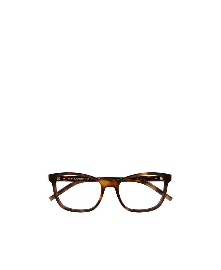 Saint Laurent Cat-eye Glasses In Brown