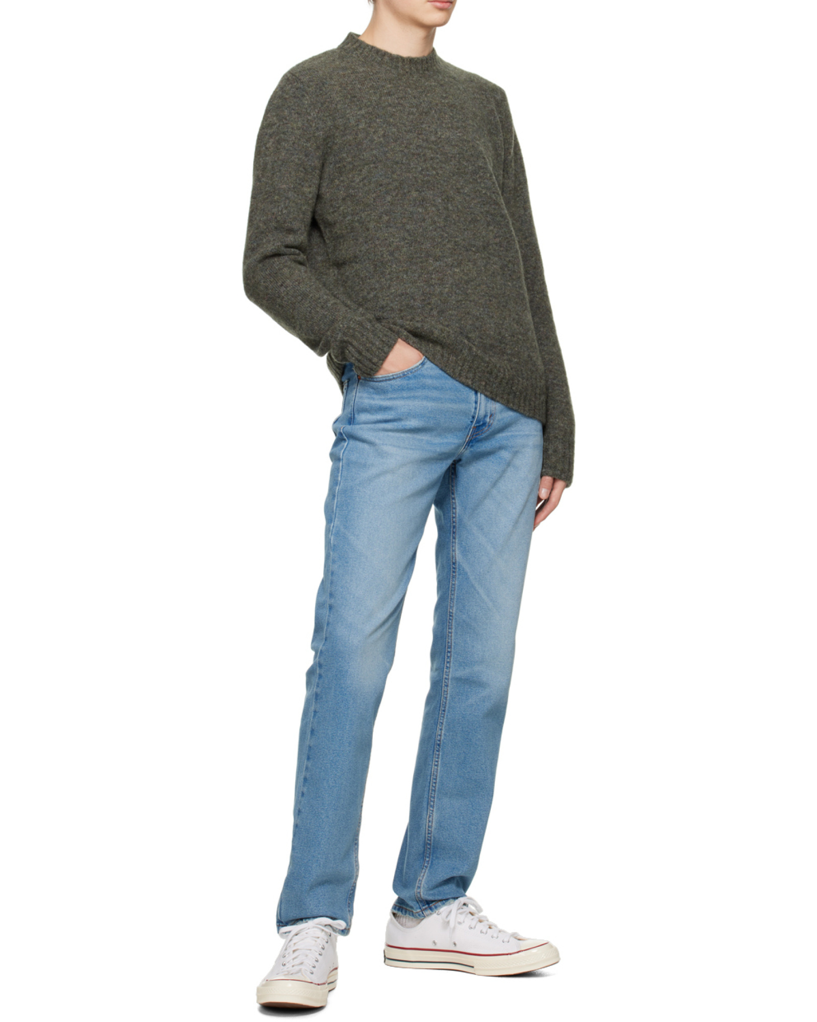 Apc Harris Sweater In Gray