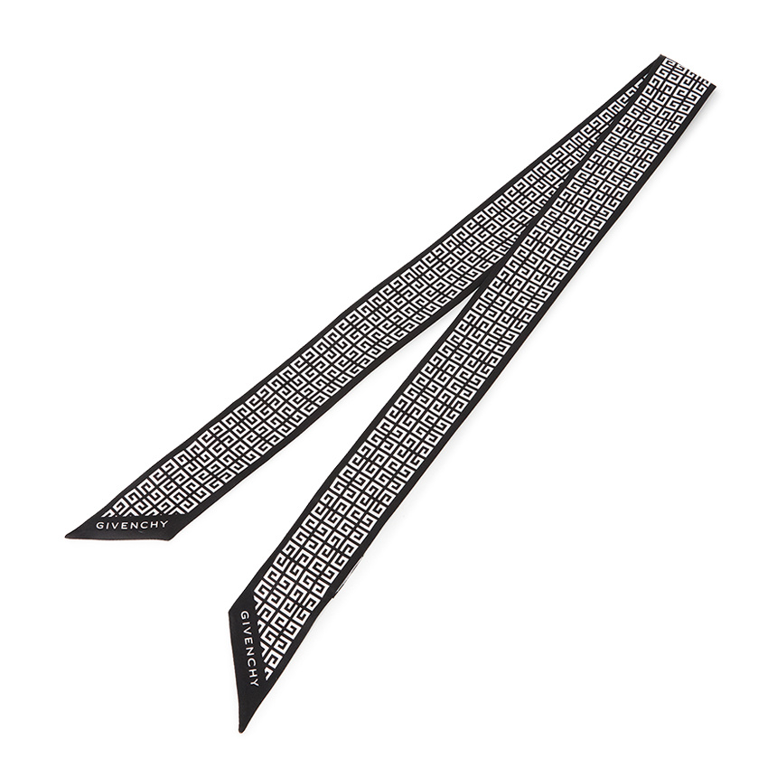 GIVENCHY 4G PATTERN SILK SCARF