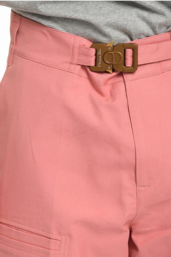 Dior Logo Casual Shorts In Pink