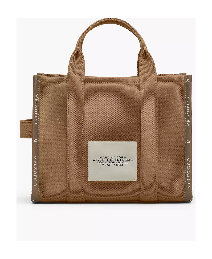 Marc Jacobs The Jacquard Medium Tote Bag In Brown