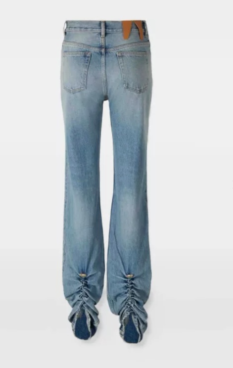 Darkpark Sarah Drawstrings-detail Jeans In Blue