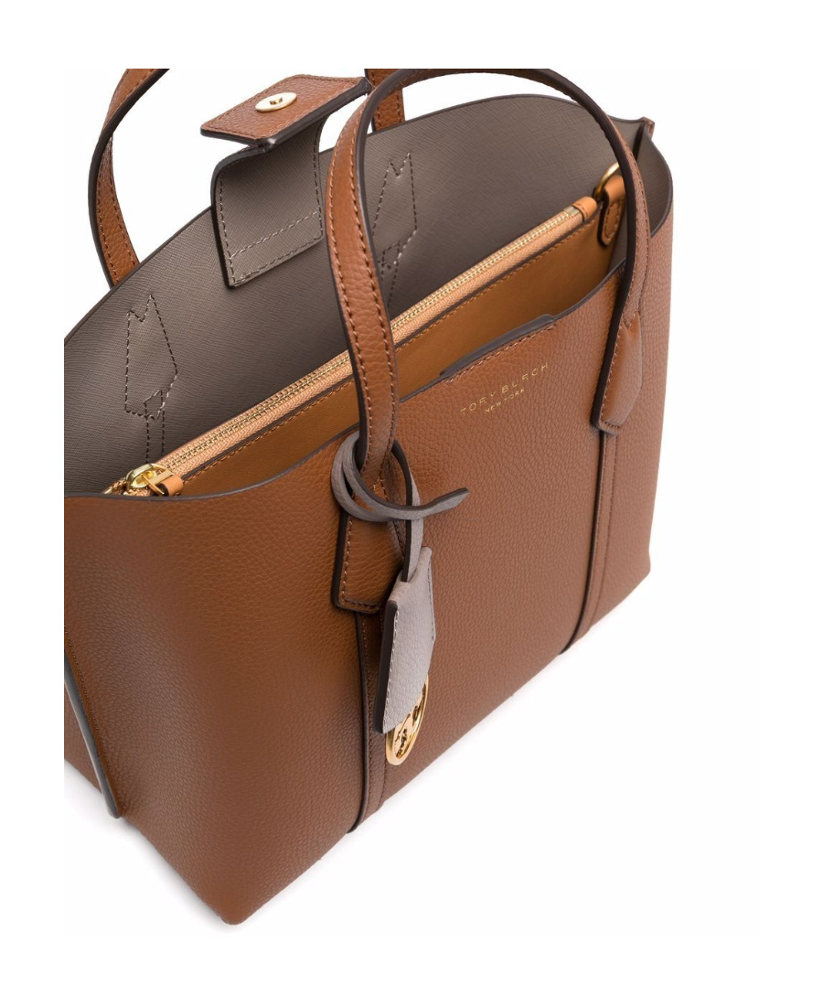 Tory Burch Perry Top-handle Tote In Brown