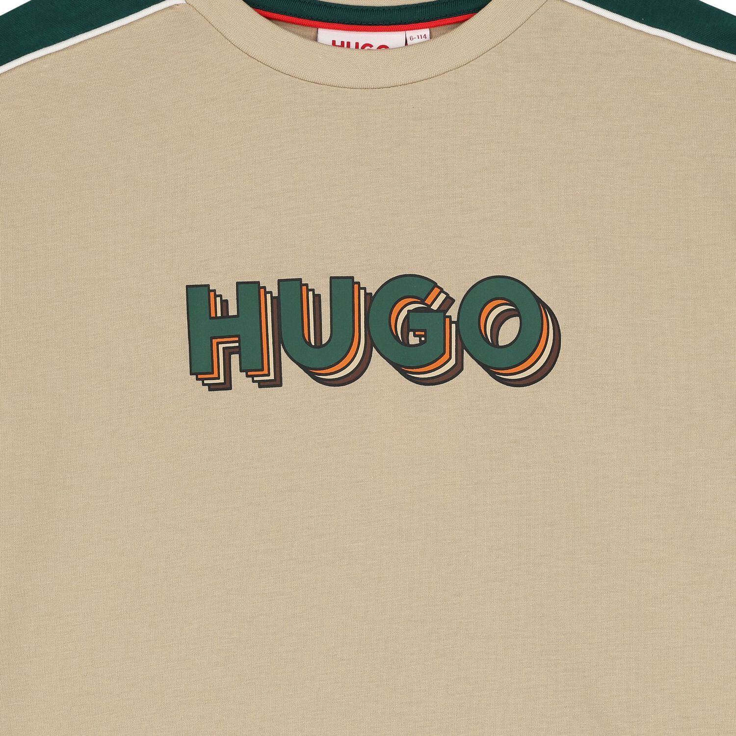 Hugo Boss Short-sleeved T-shirt In Nude