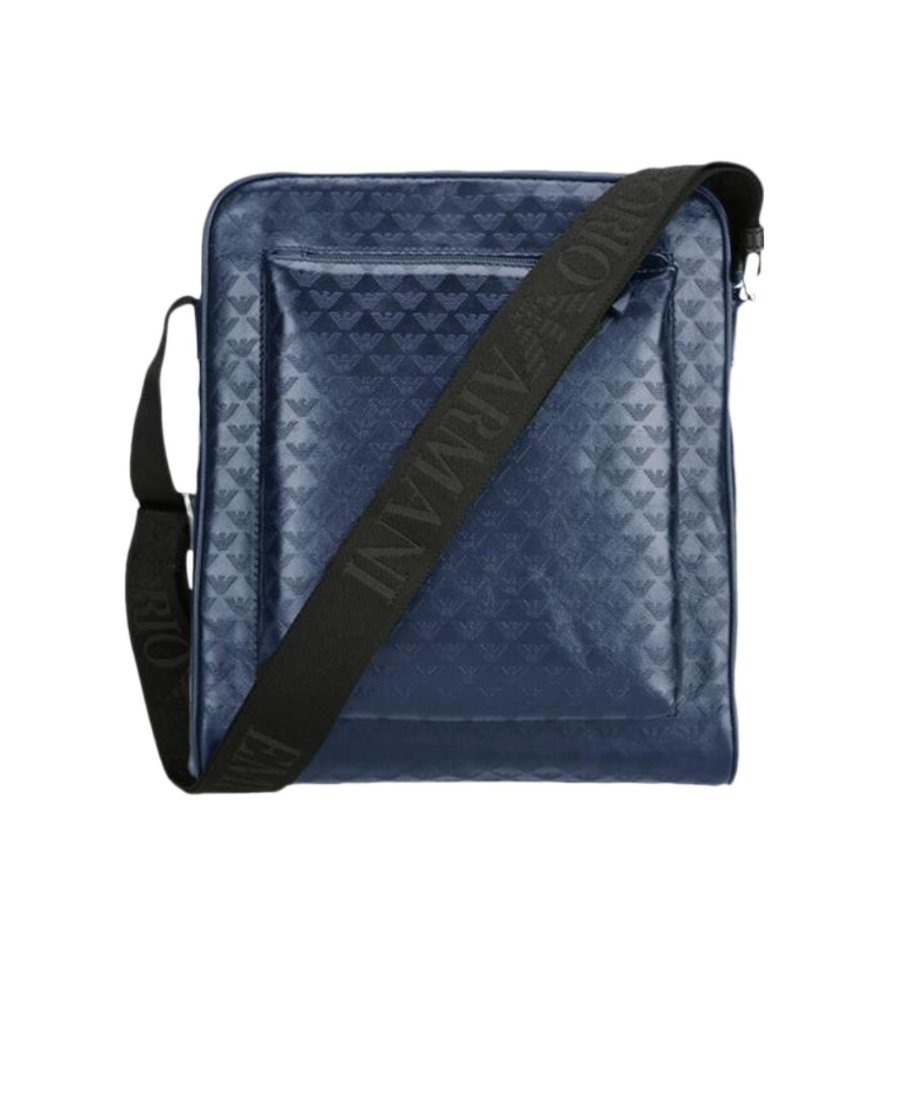 Emporio Armani Logo Shoulder Bag In Blue