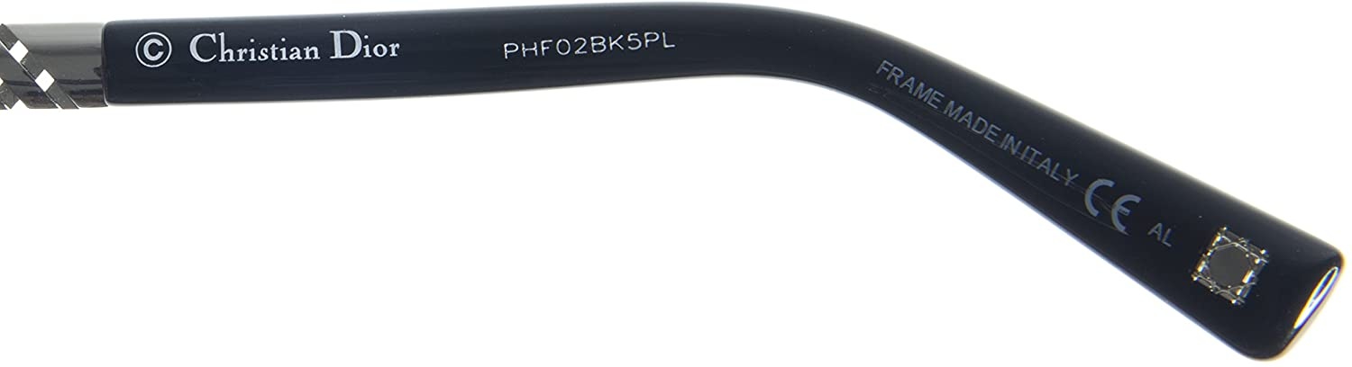 Dior Black Logo Flat Mirror In Black