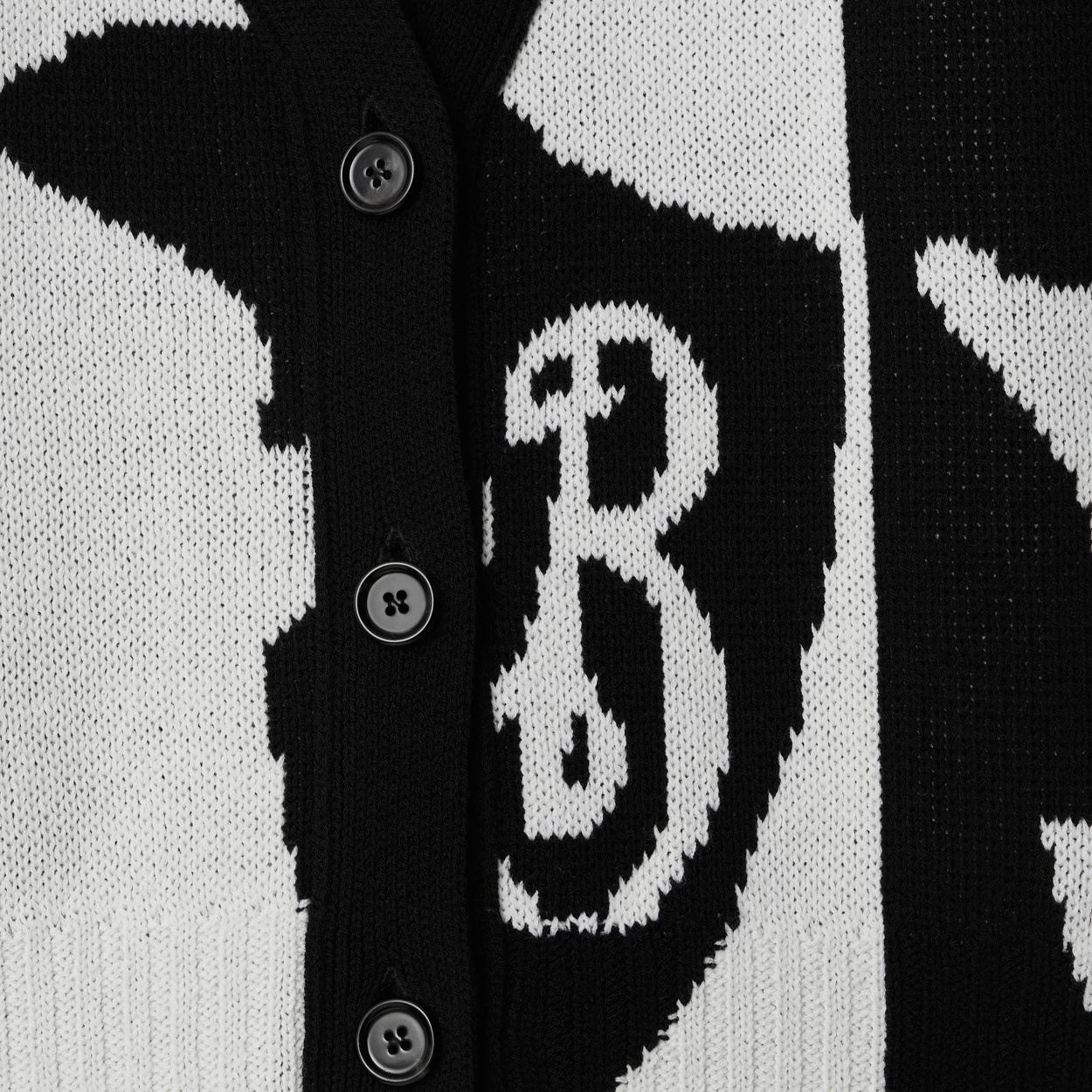 Burberry Scarf-detailed Intarsia Cashmere Cape In Black