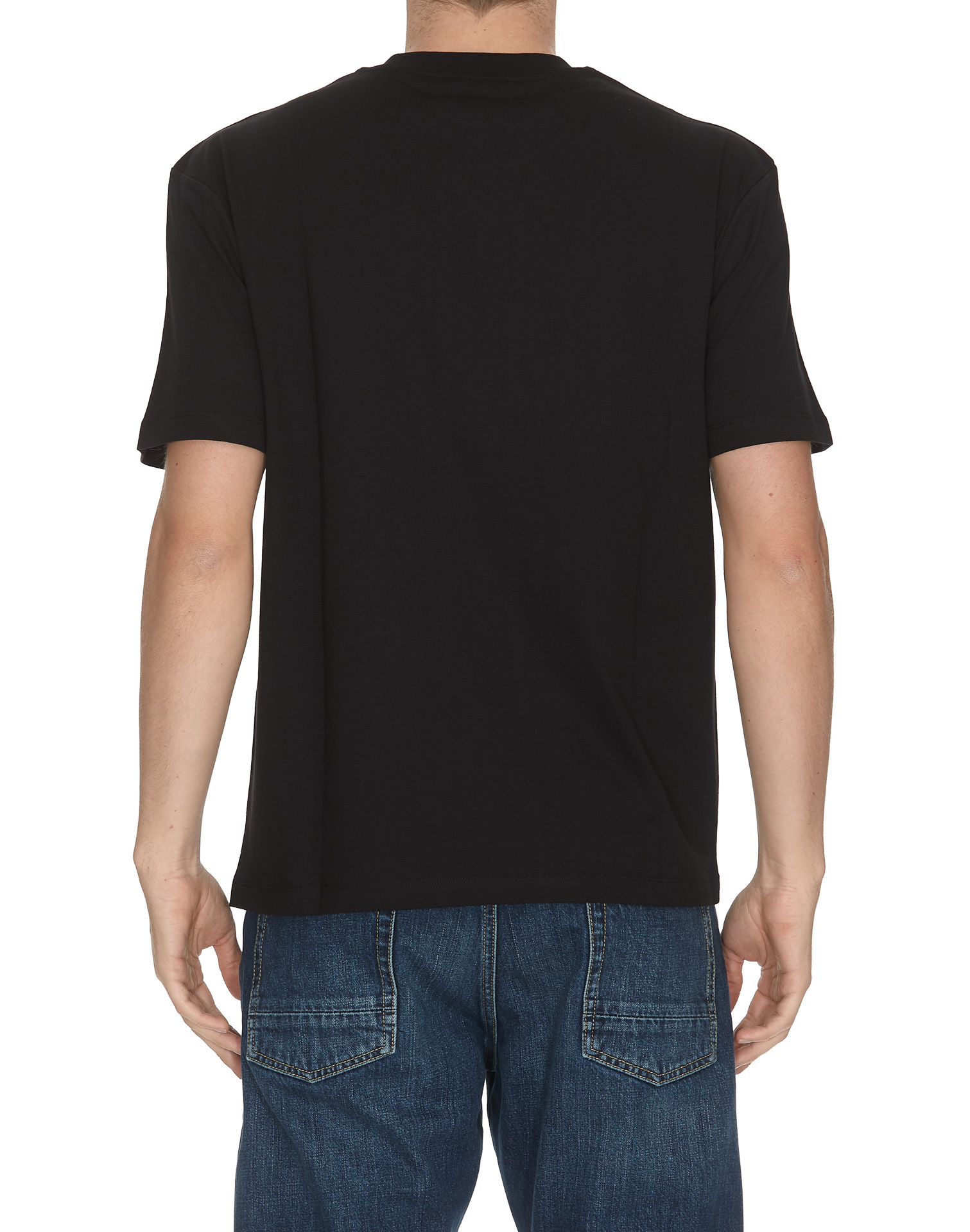 Mcq By Alexander Mcqueen Mcq Letter Printed Short-sleeved T-shirt In Black